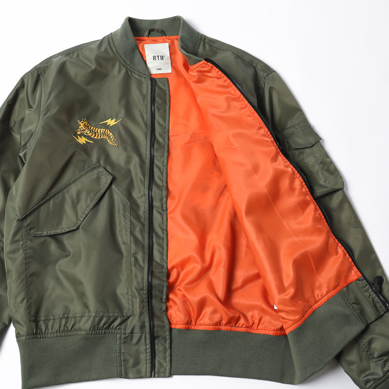 RTB "Be A Tiger" Bomber Jacket