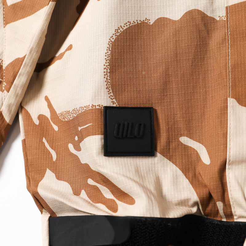 Qilo Retro Windbreaker Hoodie Jacket