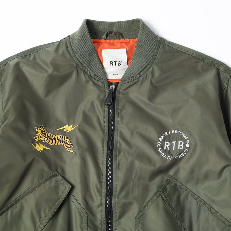 RTB "Be A Tiger" Bomber Jacket