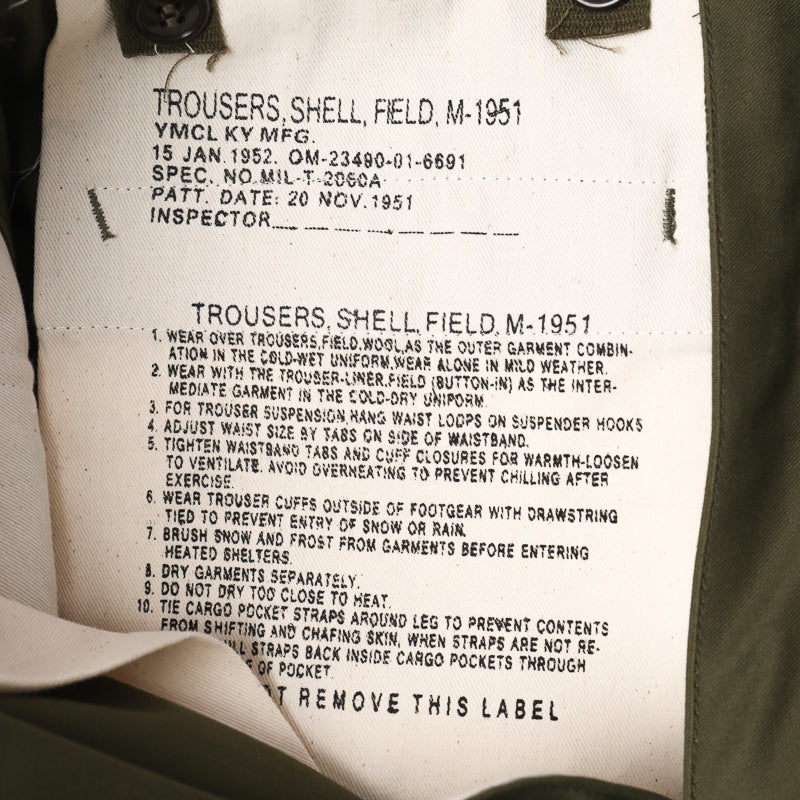 US Army M-51 Field Cargo Pants (Revival Version)