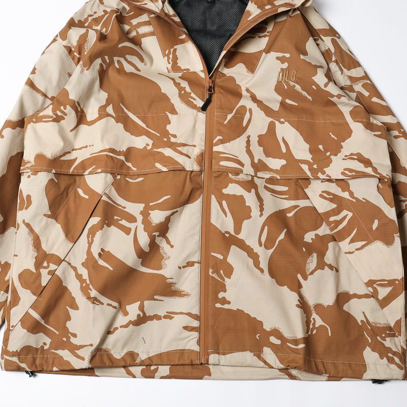 Qilo Retro Windbreaker Hoodie Jacket