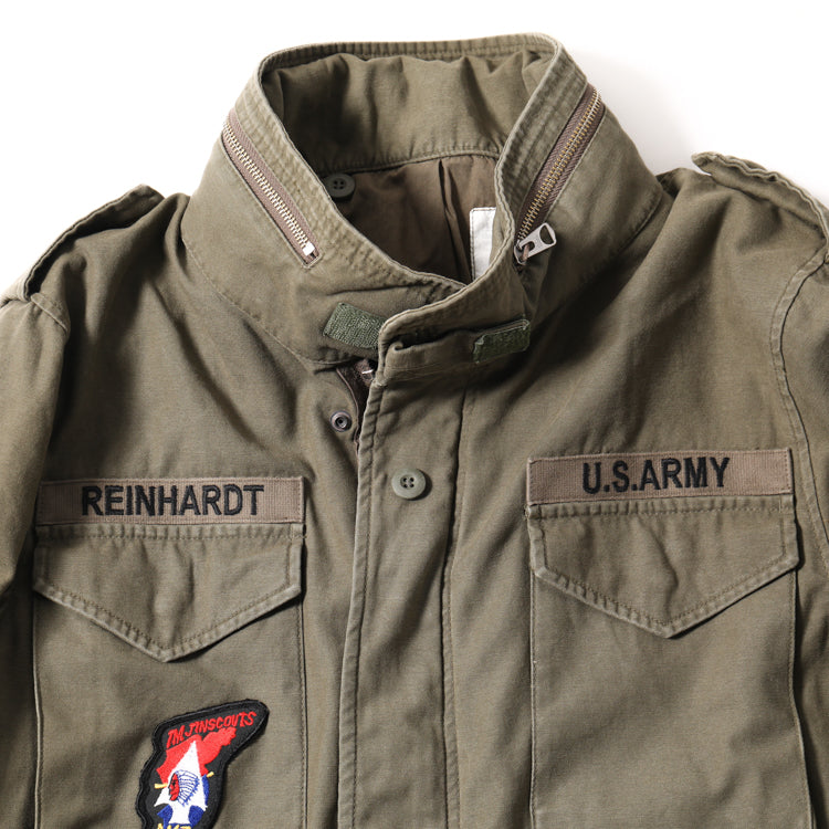Houston US Style M-65 Field Jacket With Hood