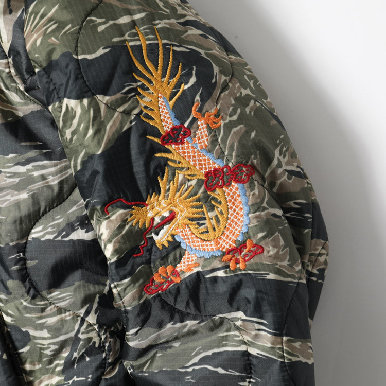Houston Nylon Vietnam Tiger Quilted Jacket