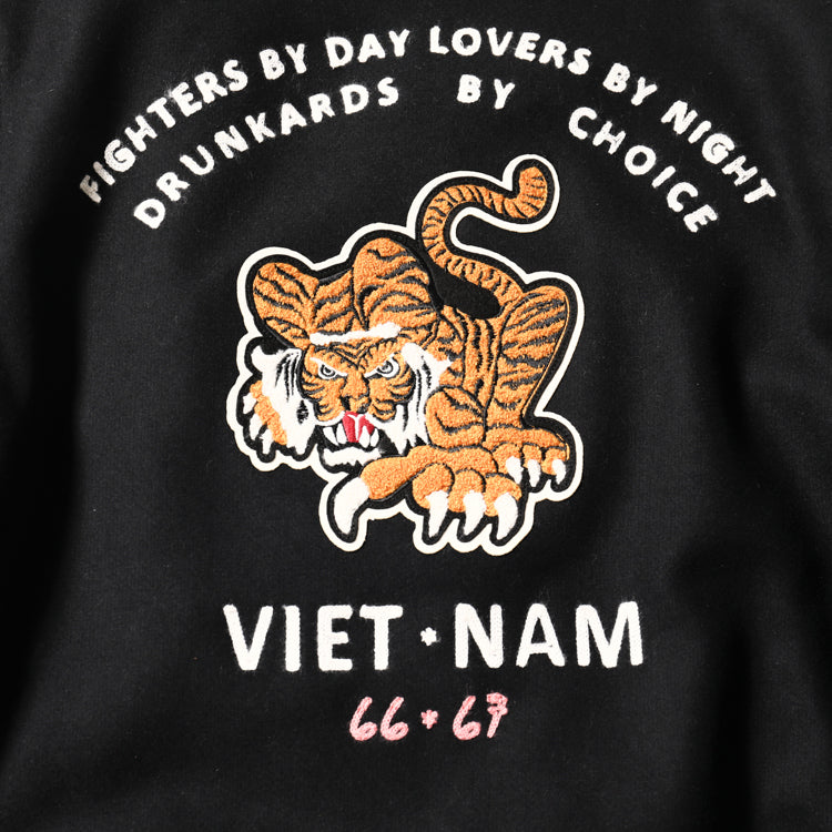 Houston Vietnam Tiger Melton Award Jacket