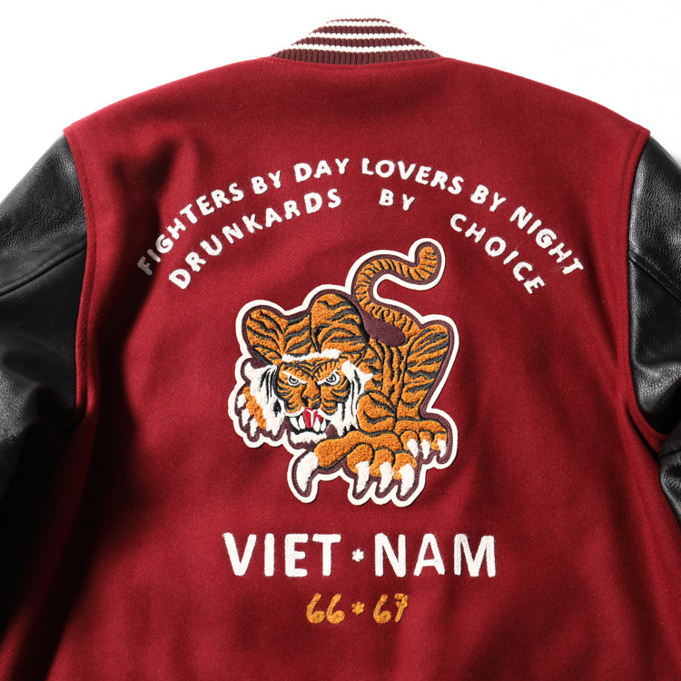 Houston Vietnam Tiger Melton Award Jacket
