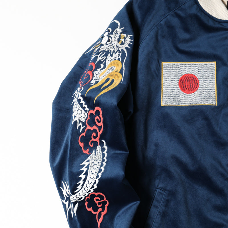 Houston Velveteen National Flag Souvenir Jacket