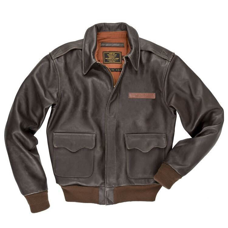 Cockpit USA Remember Pearl Harbor A-2 Leather Jacket (7103060574392)