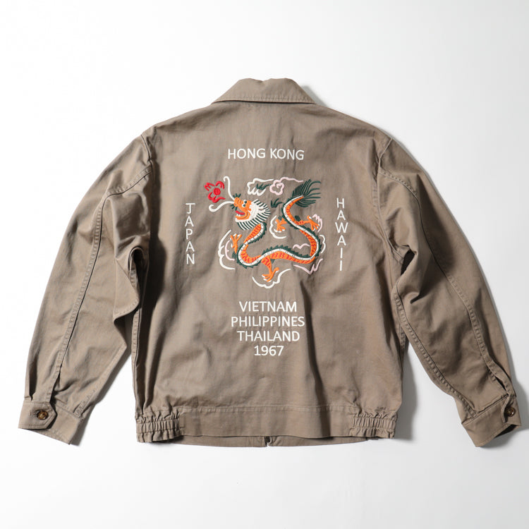Houston Cotton Hong Kong Dragon Ladies Jacket