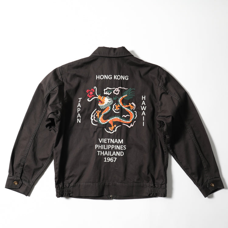 Houston Cotton Hong Kong Dragon Ladies Jacket