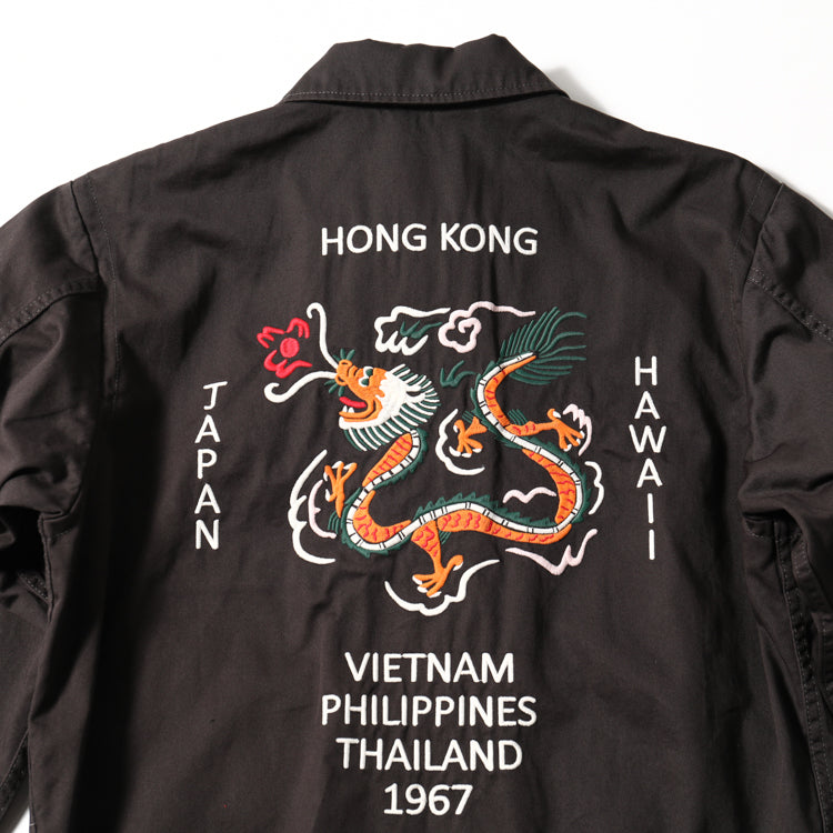 Houston Cotton Hong Kong Dragon Ladies Jacket