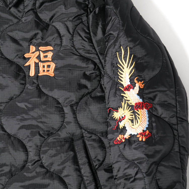 Houston Nylon Vietnam Tiger Quilted Jacket