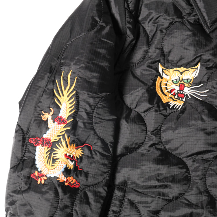 Houston Nylon Vietnam Tiger Quilted Jacket