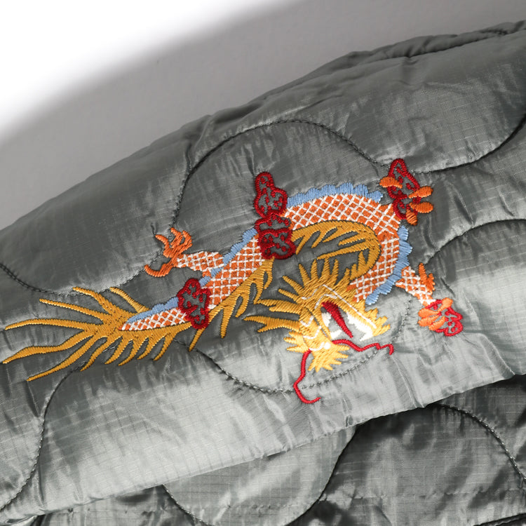 Houston Nylon Vietnam Tiger Quilted Jacket