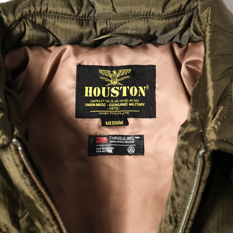 Houston Nylon Vietnam Tiger Quilted Jacket