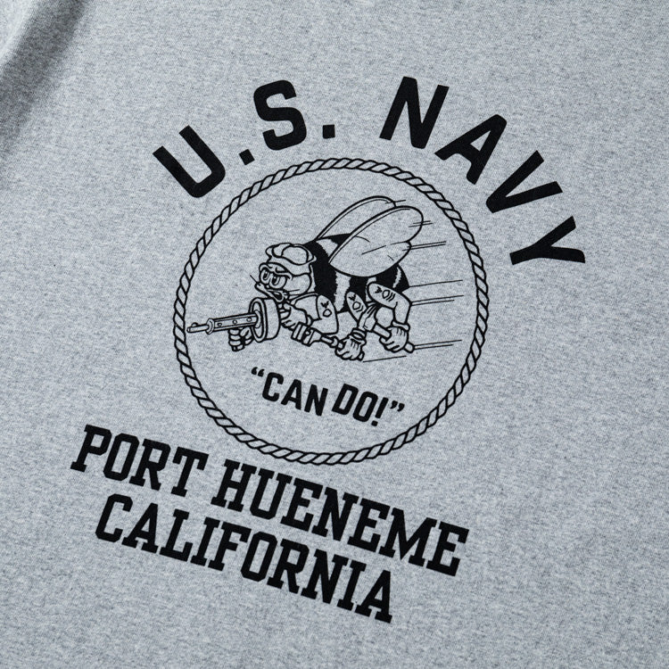 Houston Printed Ringer US Navy Tee
