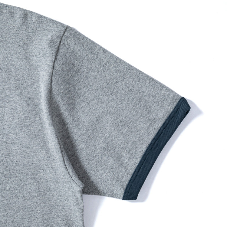 Houston Printed Ringer US Navy Tee