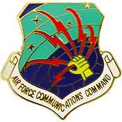 US Military Air Force Communications Command Pin