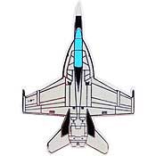 US Military Air Force F/A-18 Hornet Pin