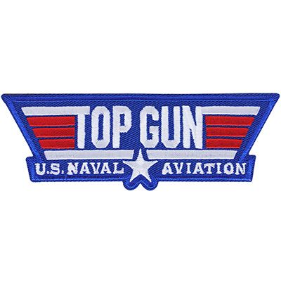 US Military Navy Top Gun Logo Patch