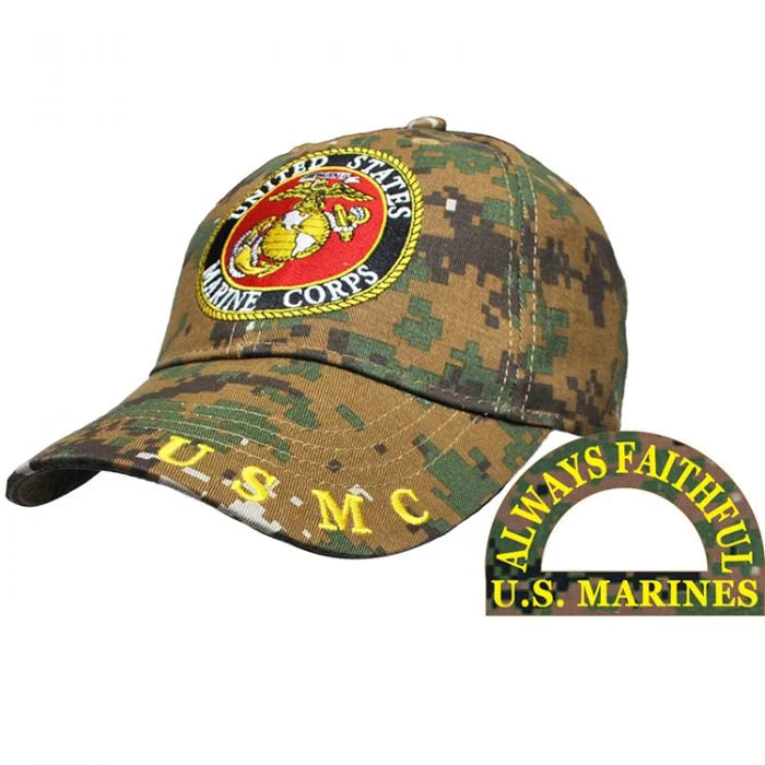 US Military Marines Always Faithful Tactical Cap
