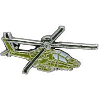 US Military AH-64 Apache Helicopter Pin
