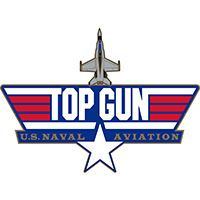 US Military USN Top Gun Aviation F/A-18 Pin