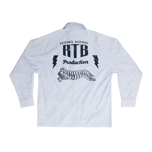 RTB Production Souvenir Striped Overshirt