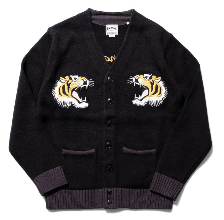 Houston Souvenir Map Cardigan Sweater