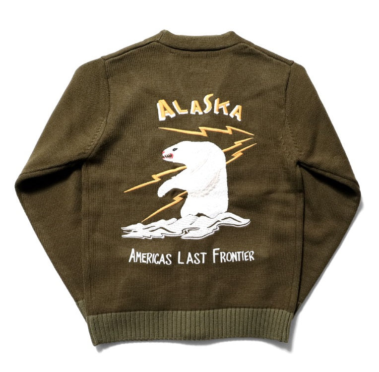 Houston Souvenir Alaska Cardigan Sweater
