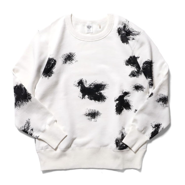 Houston German Snow Camo Crew Neck Sweater