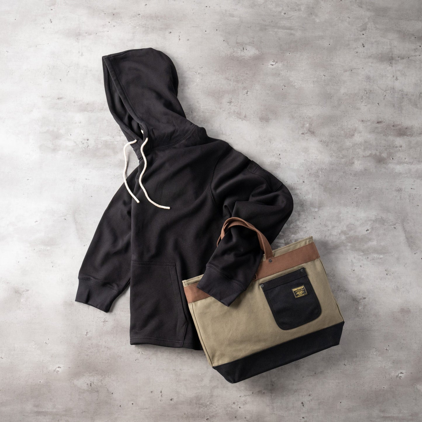 Houston Canvas Pocket Tote Bag