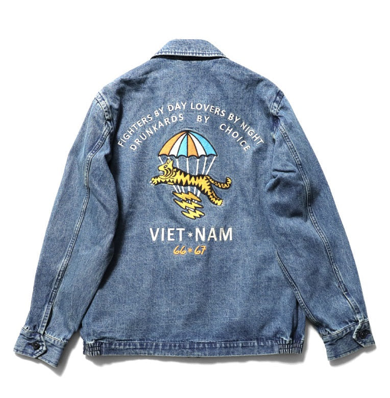 Houston Denim Vietnam Parachute Jacket