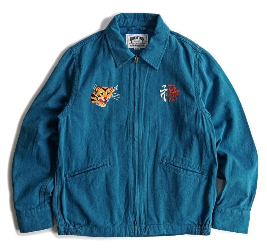 Houston Cotton Linen Vietnam Map Jacket