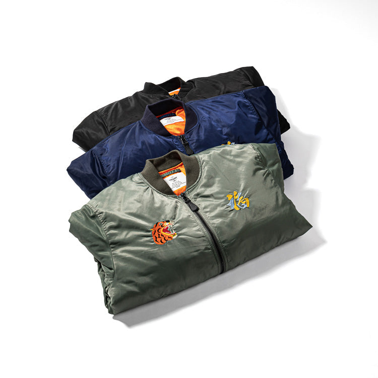 Houston Vietnam Embroidery MA-1 Jacket