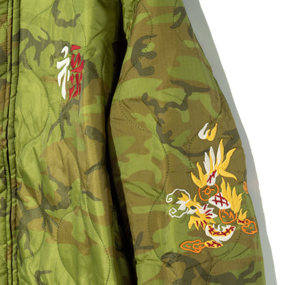 Houston US Military Style Vietnam Dragon Quilted Jacket