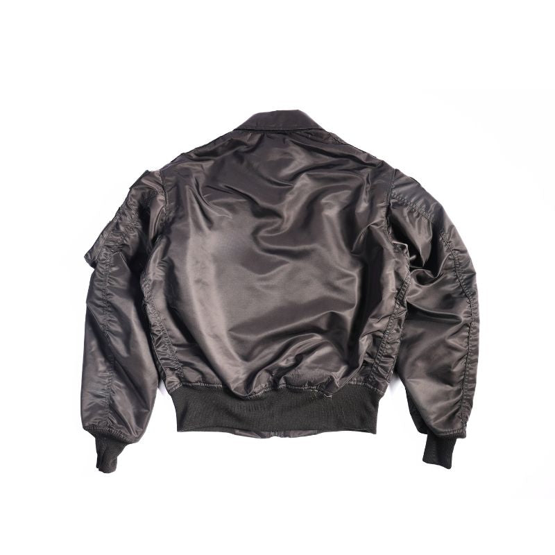 Cockpit USA Movie Hero Top Gun Black Stealth CWU Flight Jacket