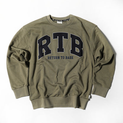 RTB Retro Arch Logo Crewneck Sweatshirt
