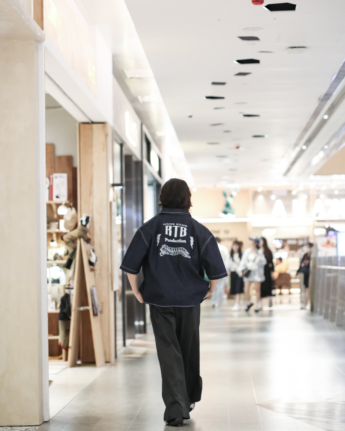 RTB Production Souvenir Denim Overshirt