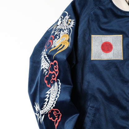 Houston Velveteen National Flag Souvenir Jacket