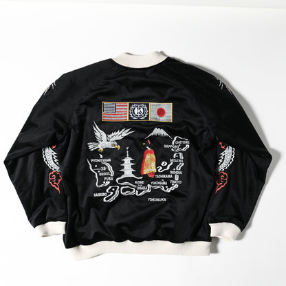 Houston Velveteen National Flag Souvenir Jacket