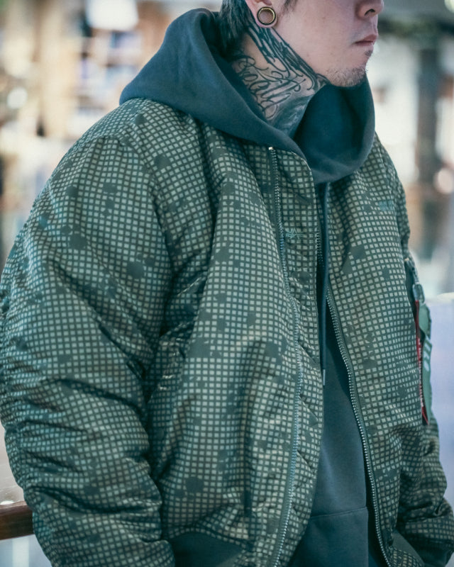 Qilo x Alpha Industries Official Collaboration MA-1 Bomber Jacket