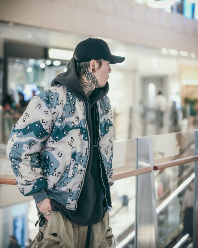 Qilo x Alpha Industries Official Collaboration MA-1 Bomber Jacket