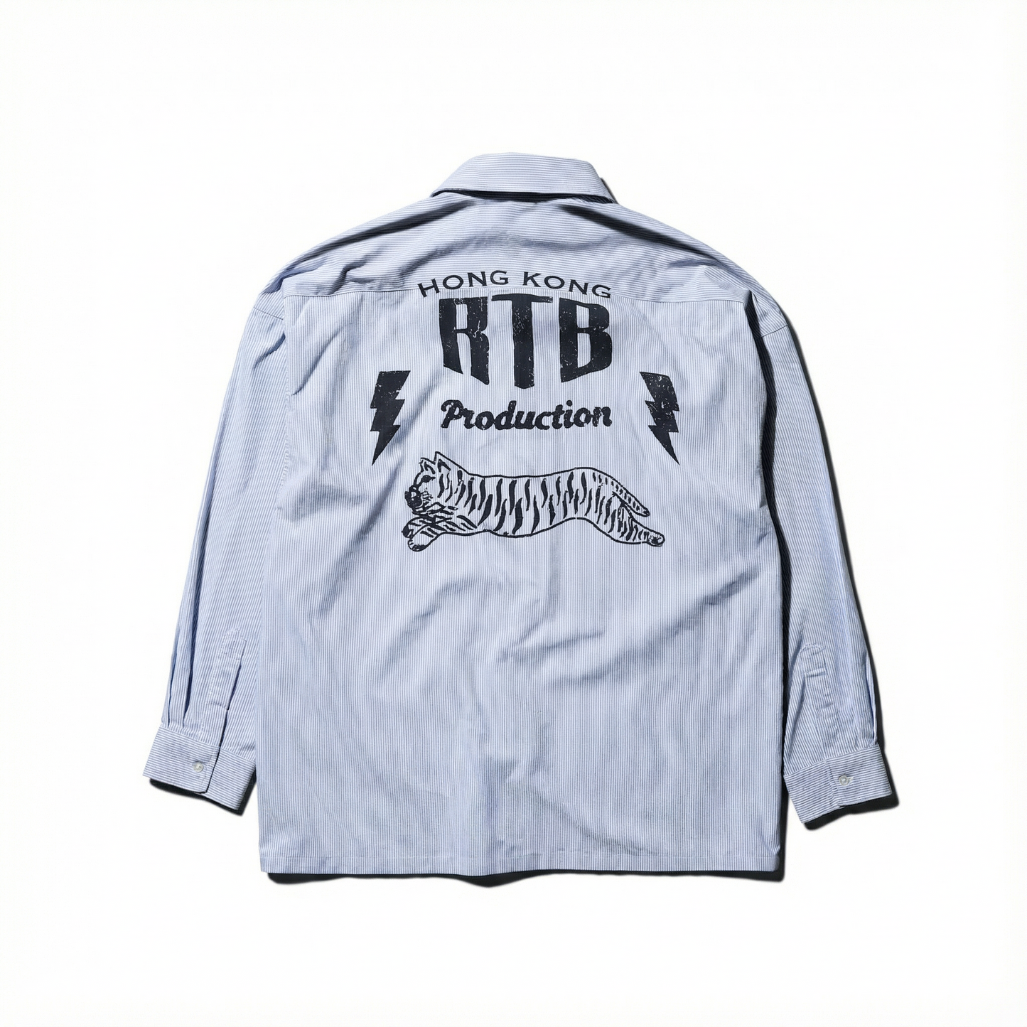 RTB Production Souvenir Striped Overshirt
