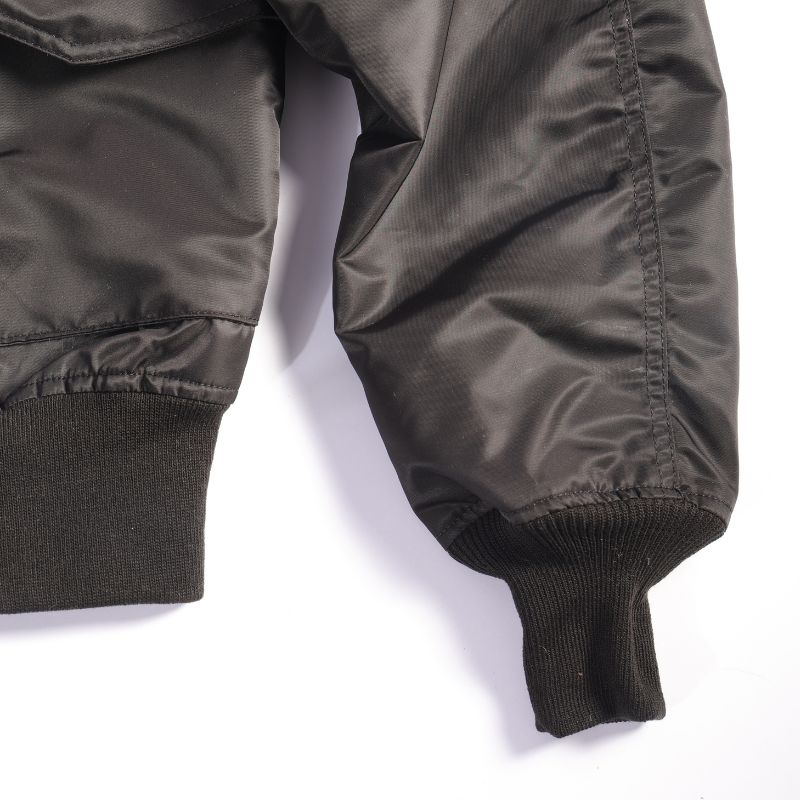 Cockpit USA Movie Hero Top Gun Black Stealth CWU Flight Jacket