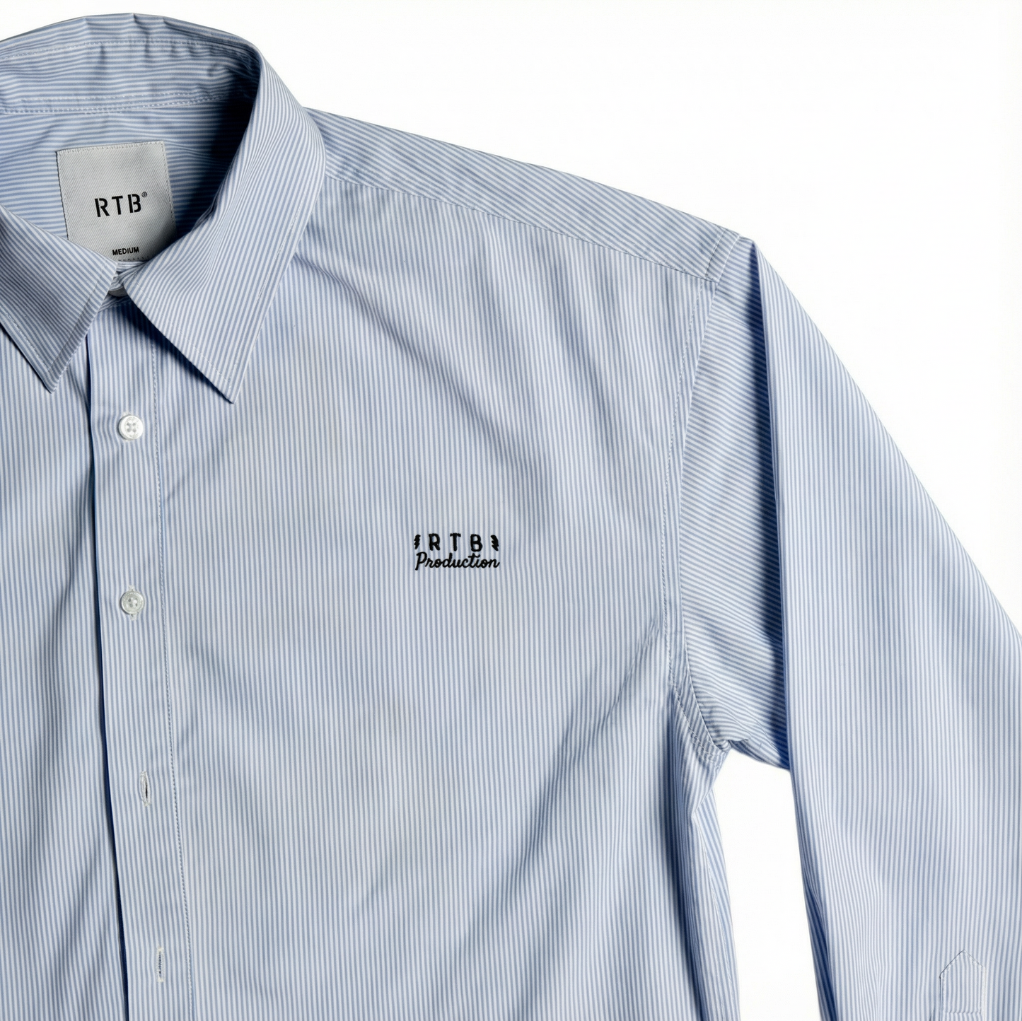 RTB Production Souvenir Striped Overshirt