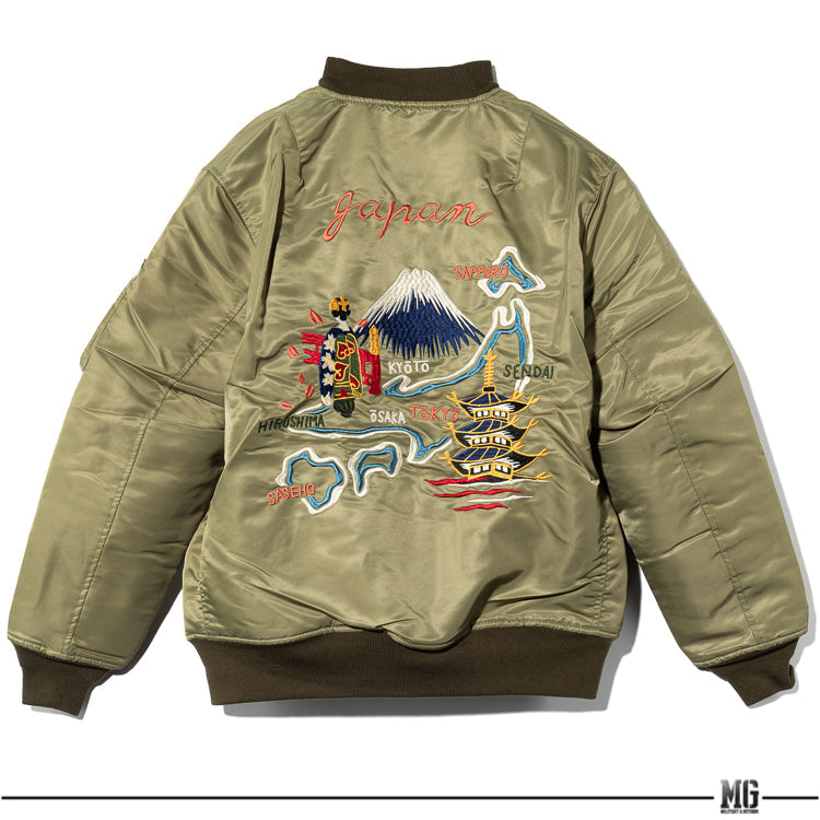 Houston Custom MA-1 Japan Embroidery Jacket (7103488327864)