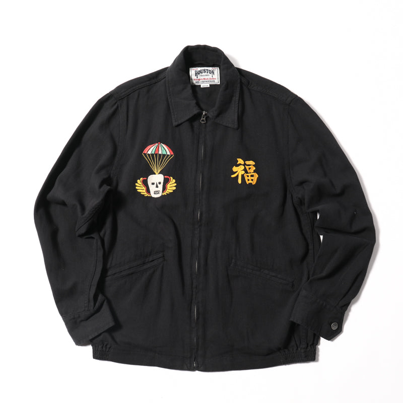 Houston Cotton Linen Vietnam Skull Tiger Jacket