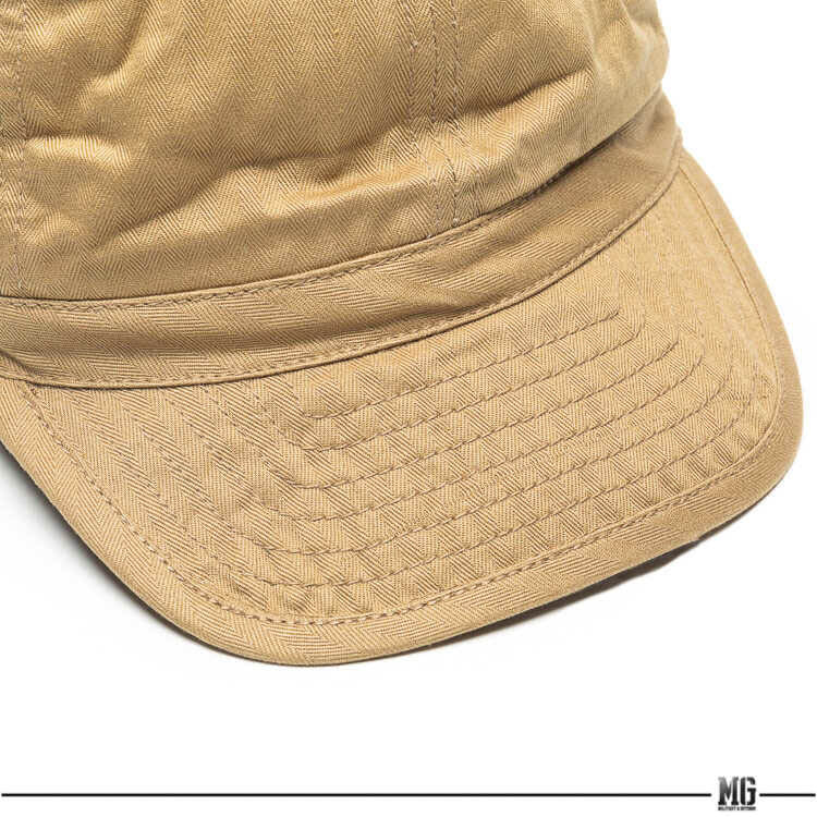 Houston USMC Style Herringbone Twill Hat Khaki / One Size (7103490097336)