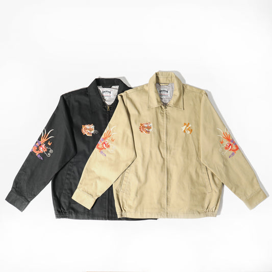 Houston Cotton Vietnam Skull Jacket