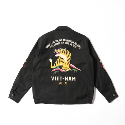 Houston Embroidery Vietnam Tiger Jacket